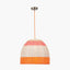 Brera Rattan Ceiling Pendant Pimento