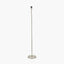 Sesvenna Brushed Silver Metal Stick Floor Lamp Base