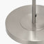 Sesvenna Brushed Silver Metal Stick Floor Lamp Base
