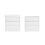 Dancer 2 Piece Room Set White