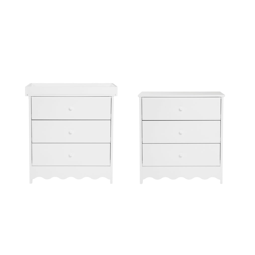 Dancer 3 Piece Room Set White