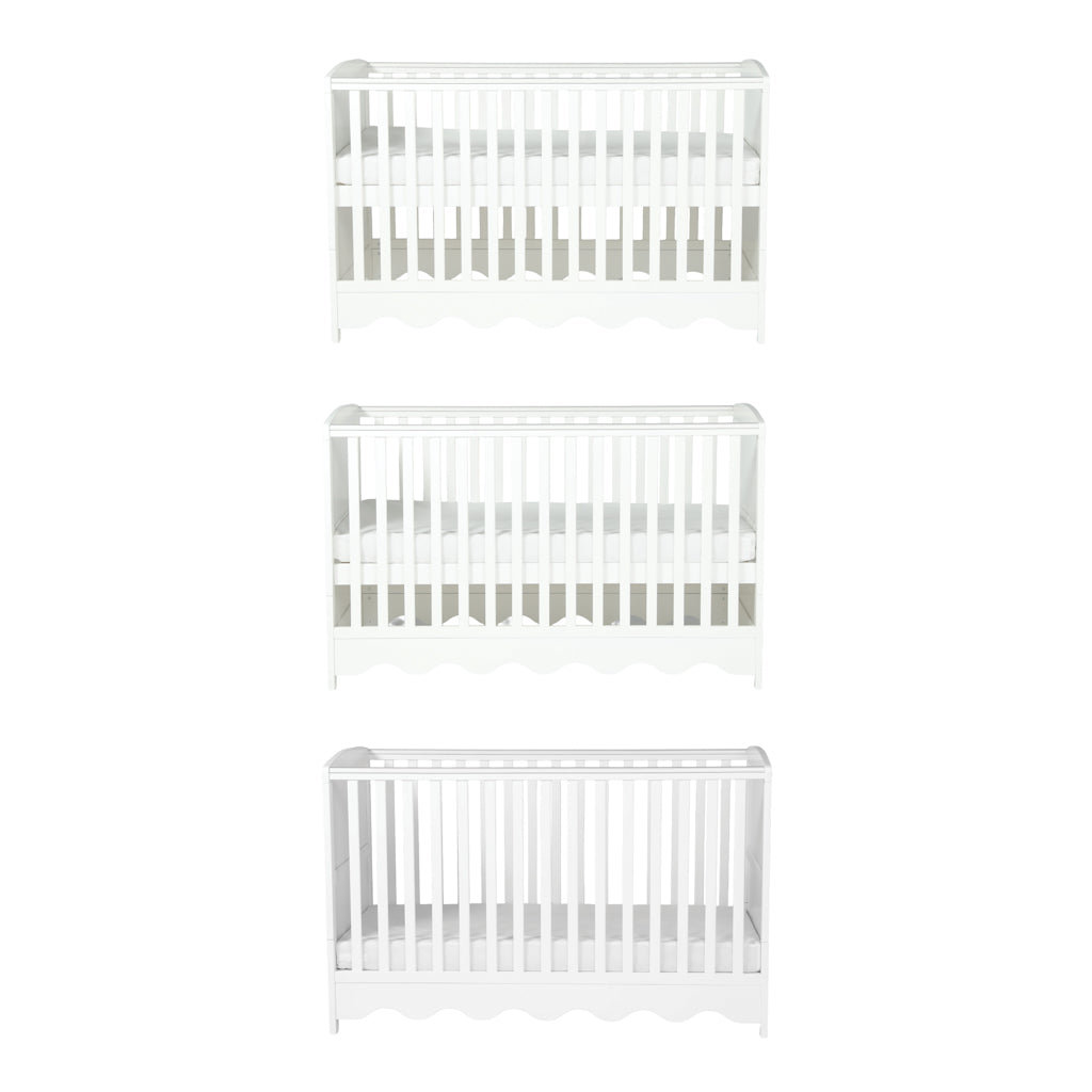 Dancer Cot Bed White