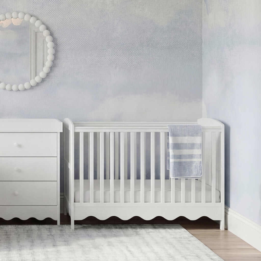 Dancer Cot Bed White