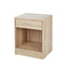 Delta Black Bedside Cabinet