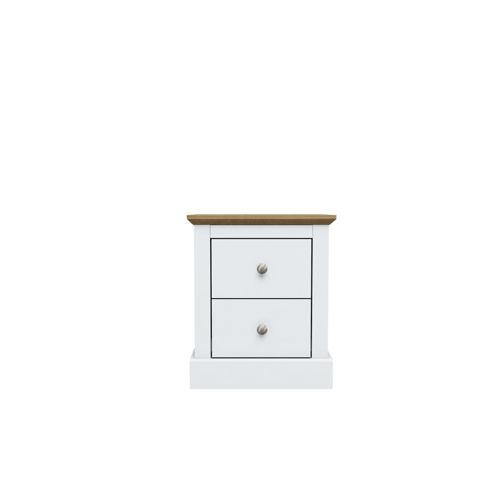 Devon White Double Sliding Wardrobe