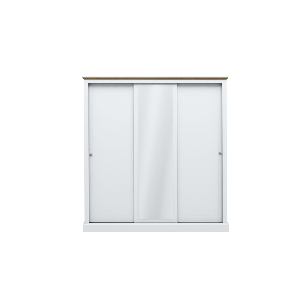 Devon White Double Wardrobe