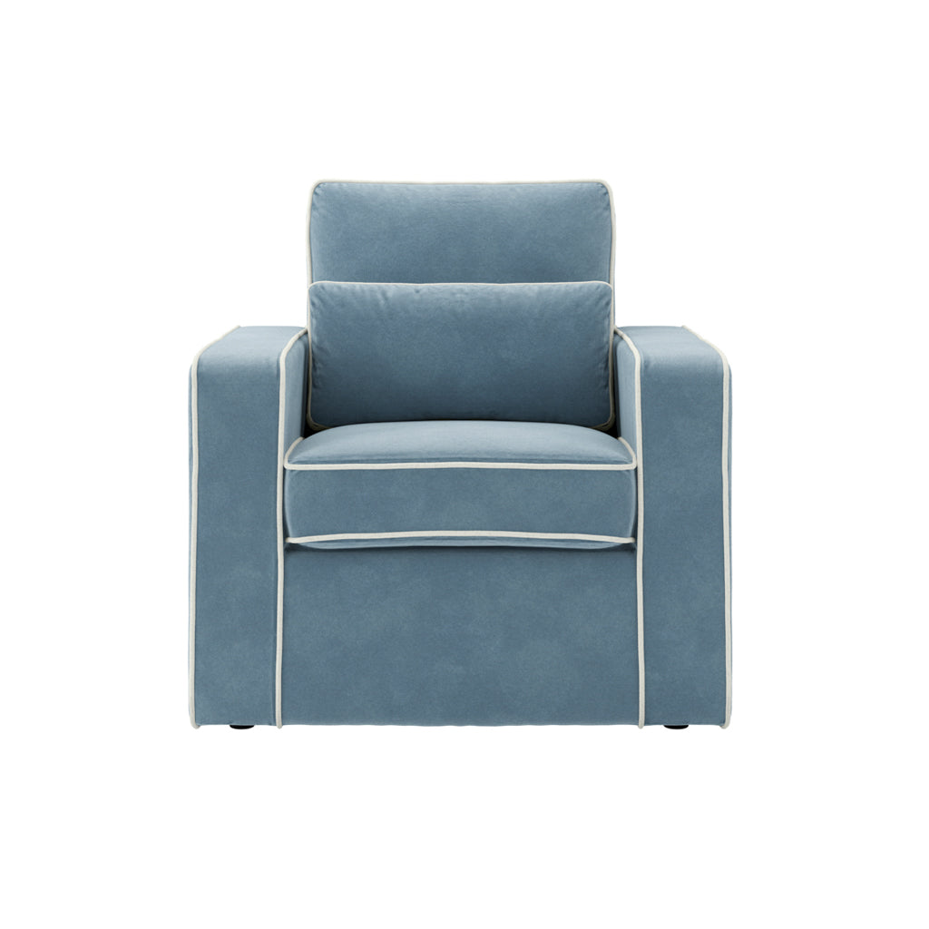 Diego Ice Blue Chair