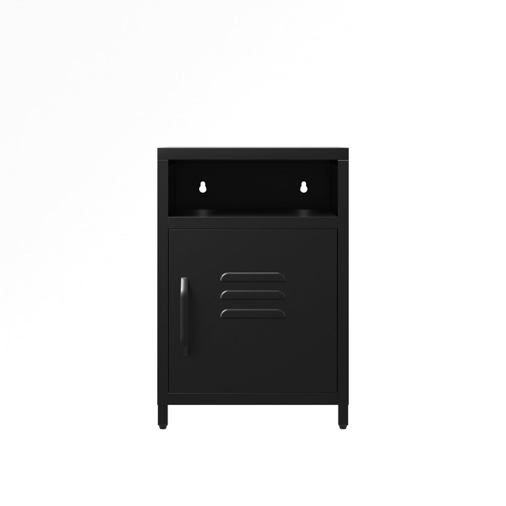 Dillon Black Bedside Cabinet