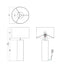 Lamp | Large Ribbed Gesso