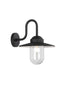 Wharf exterior wall light - Black