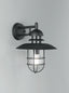 Wharf Exterior Wall Light - Black