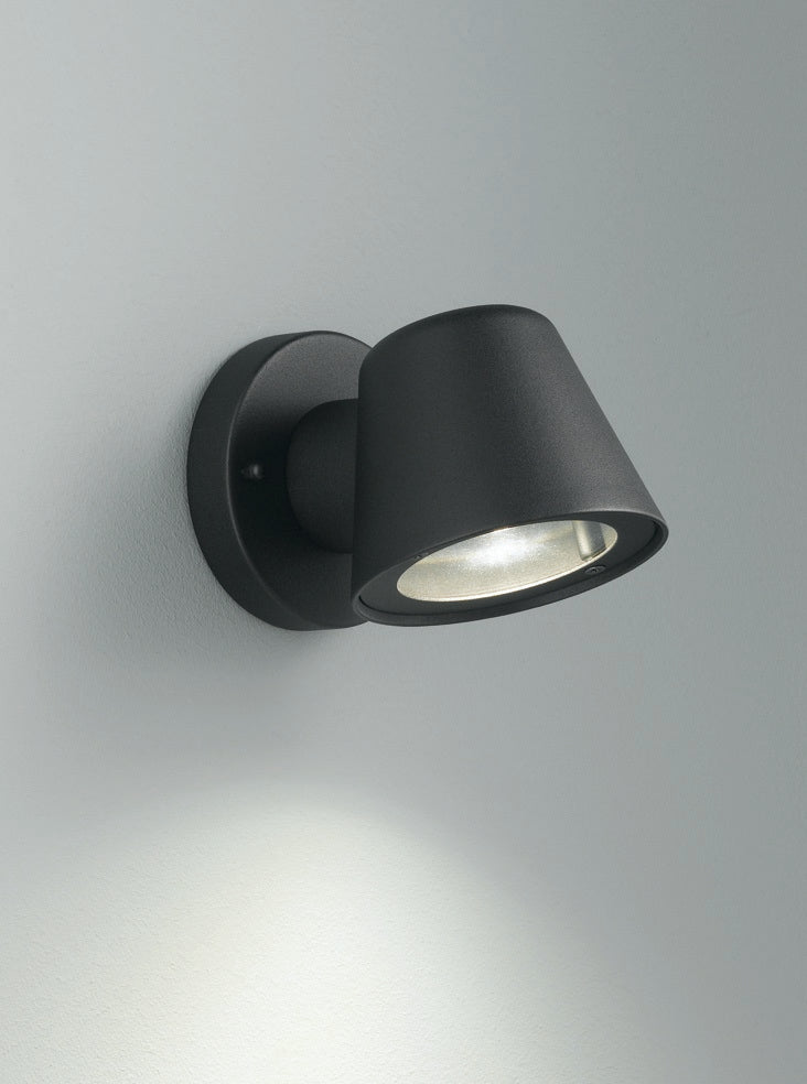Exto Exterior Wall Light - Black