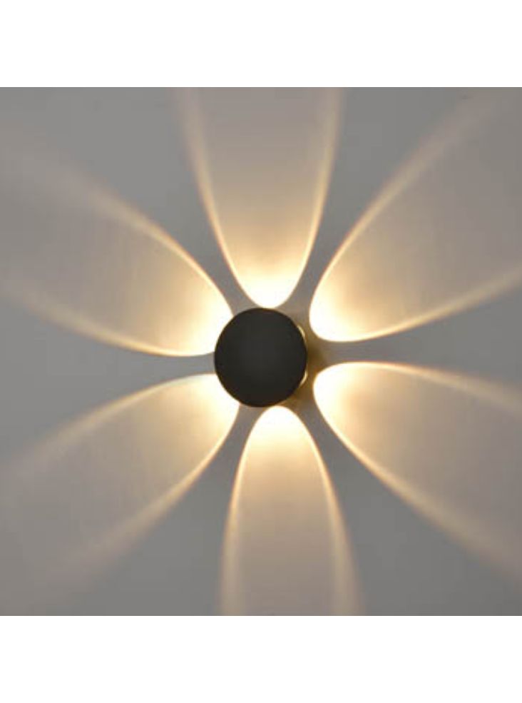 Aura Exterior 6lt LED Wall Light