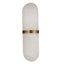 Ellipse Alabaster Sconce.