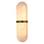 Ellipse Alabaster Sconce.