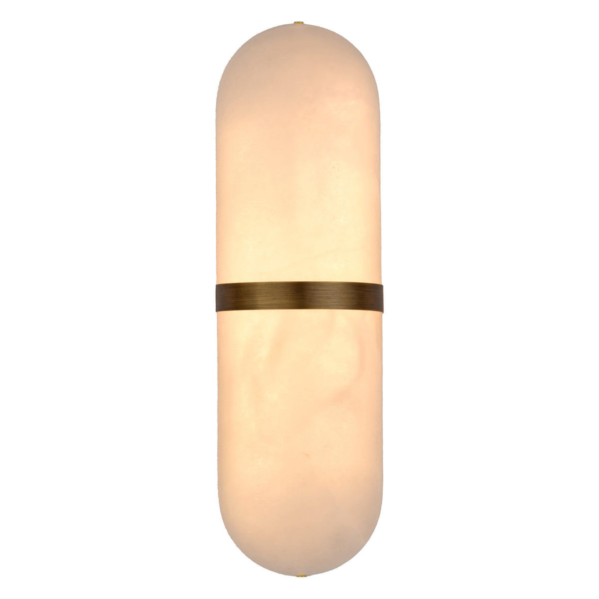 Ellipse Alabaster Sconce.