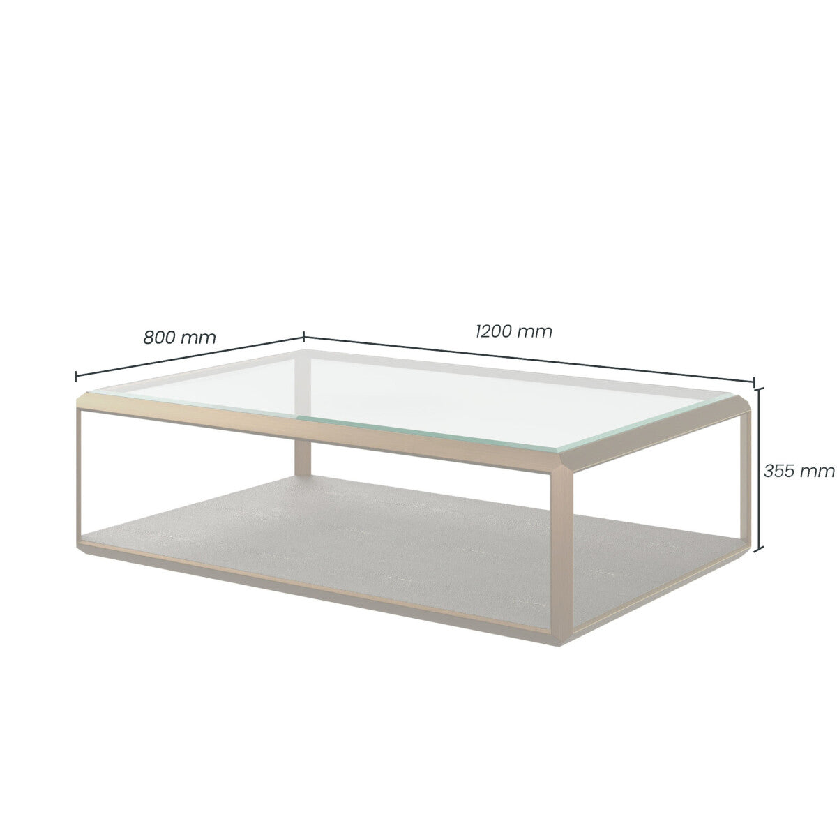 Elmley Coffee Table | Grey
