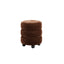 Emi Brandy and Black Pouffe