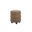 Emi Mole and Black Pouffe