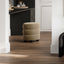 Emi Mole and Black Pouffe