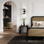 Emi Mole and Black Pouffe