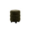 Emi Olive and Black Pouffe