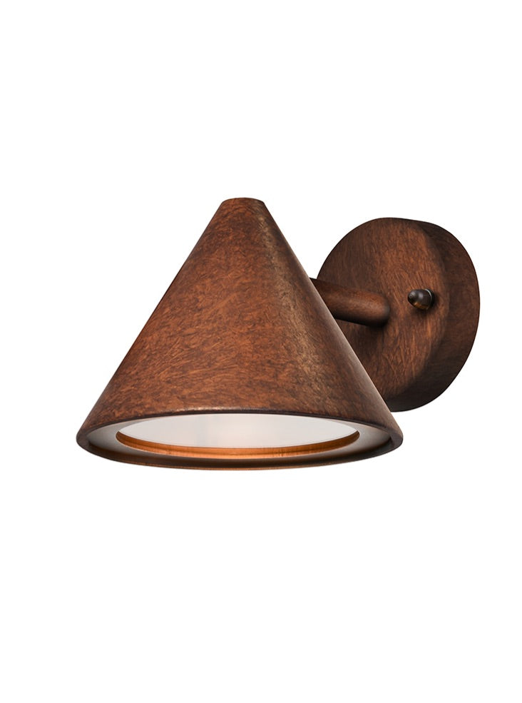 Exto Antique Copper Exterior Wall Light
