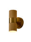 Exto Aged Brass Exterior Wall Light