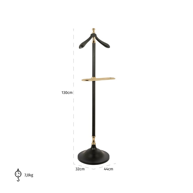 Coat rack Balley (Black)