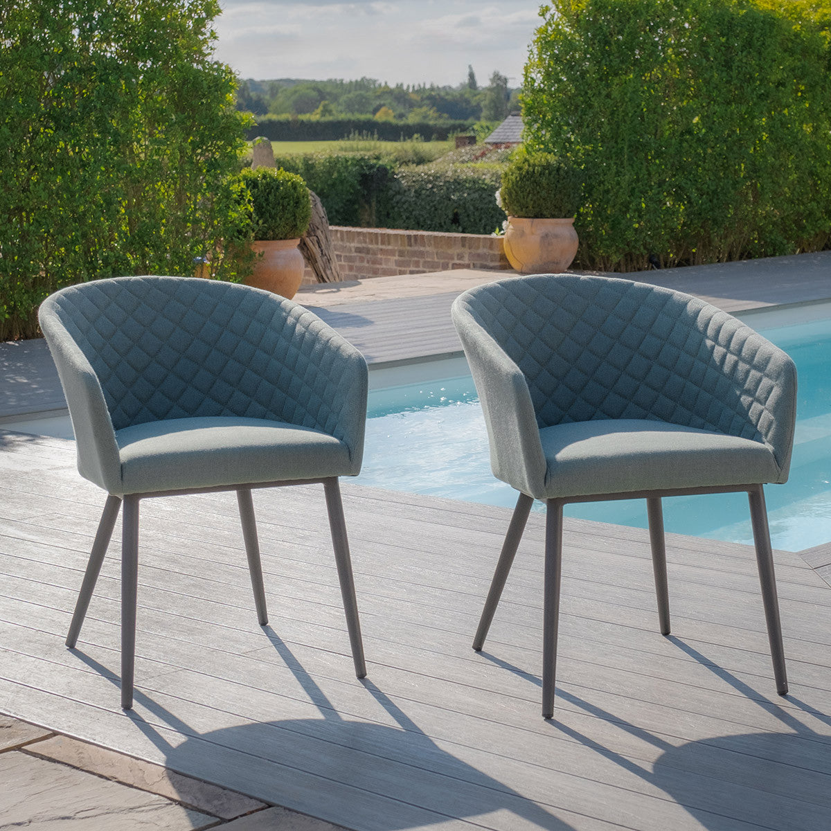 Ambition Dining Chair x2 - Sage Green