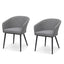 Ambition Dining Chair x2 - Zinc Grey