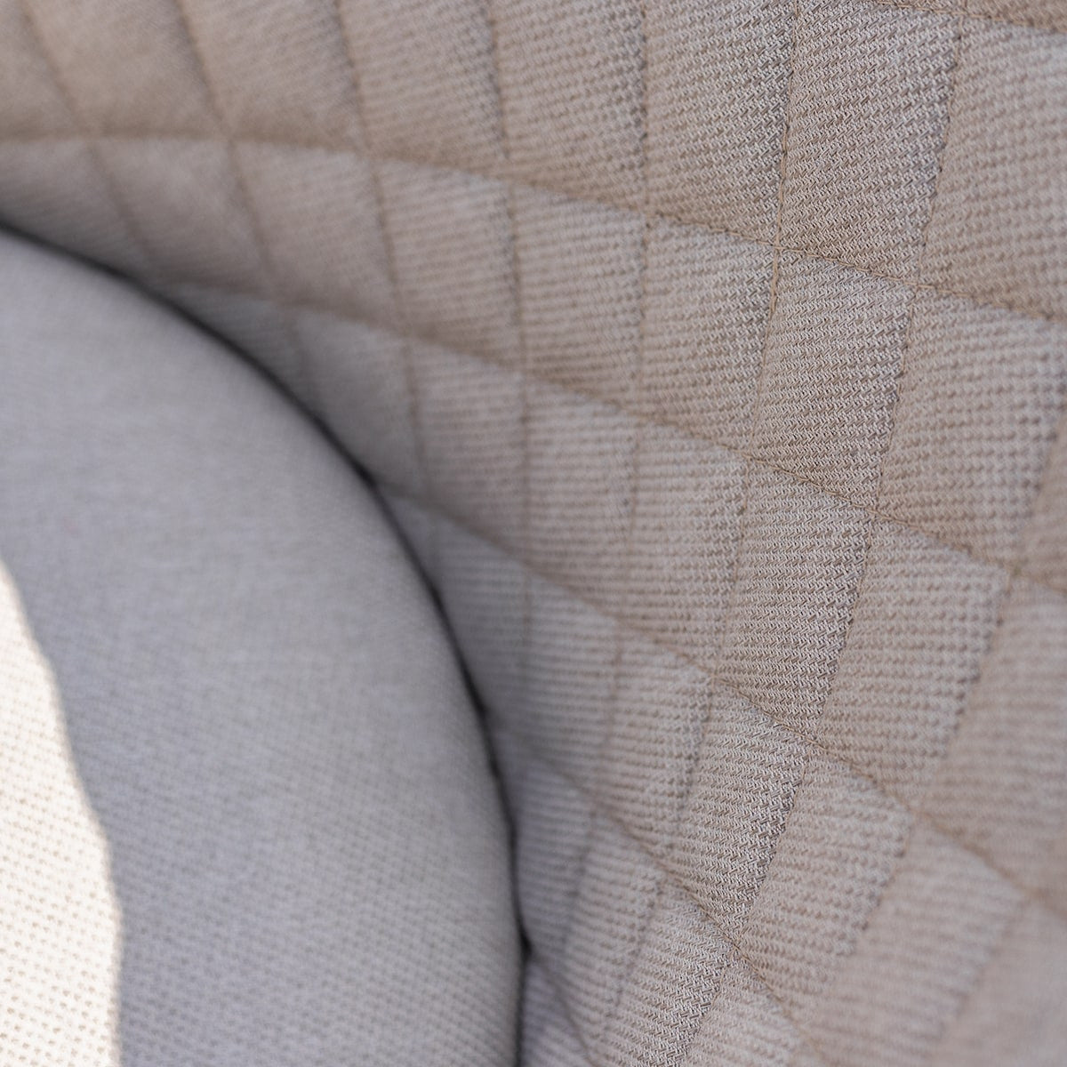 Ambition 12 Seat Rectangular Dining Set with Fire Pit Table - Oatmeal