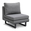 Ethos Centre Piece (additional extra for Ethos Corner Group) - Zinc Grey