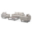 Ethos 2 Seat Sofa Set with Coffee Table - Latte