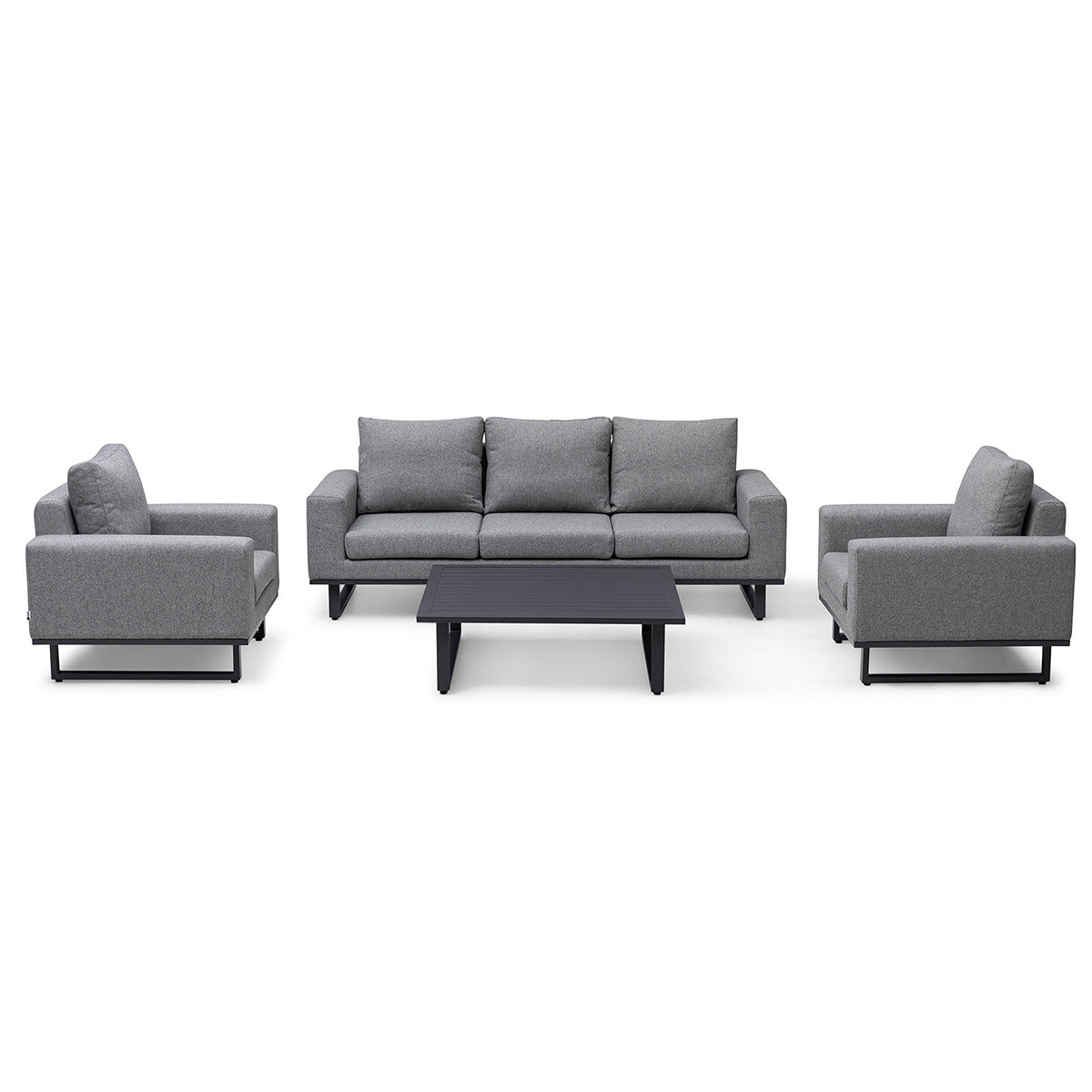 Ethos 3 Seat Sofa Set - Zinc Grey