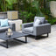Ethos Lounge Chair - Flanelle