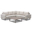 Ethos Corner Sofa Group - Latte