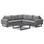 Ethos Corner Sofa Group - Zinc Grey