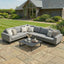 Ethos Large Corner Sofa Group - Zinc Grey