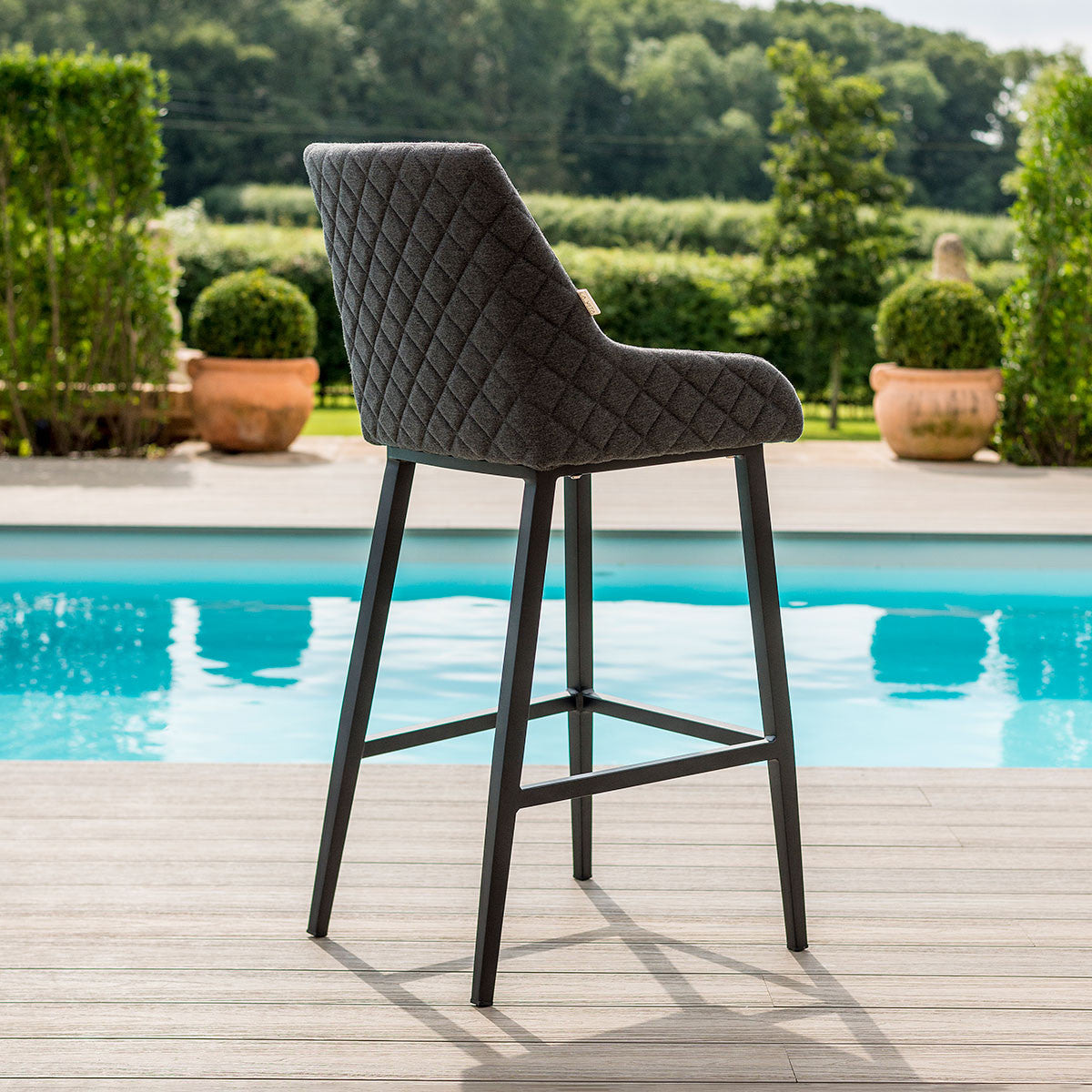 Regal Bar Stool / Charcoal