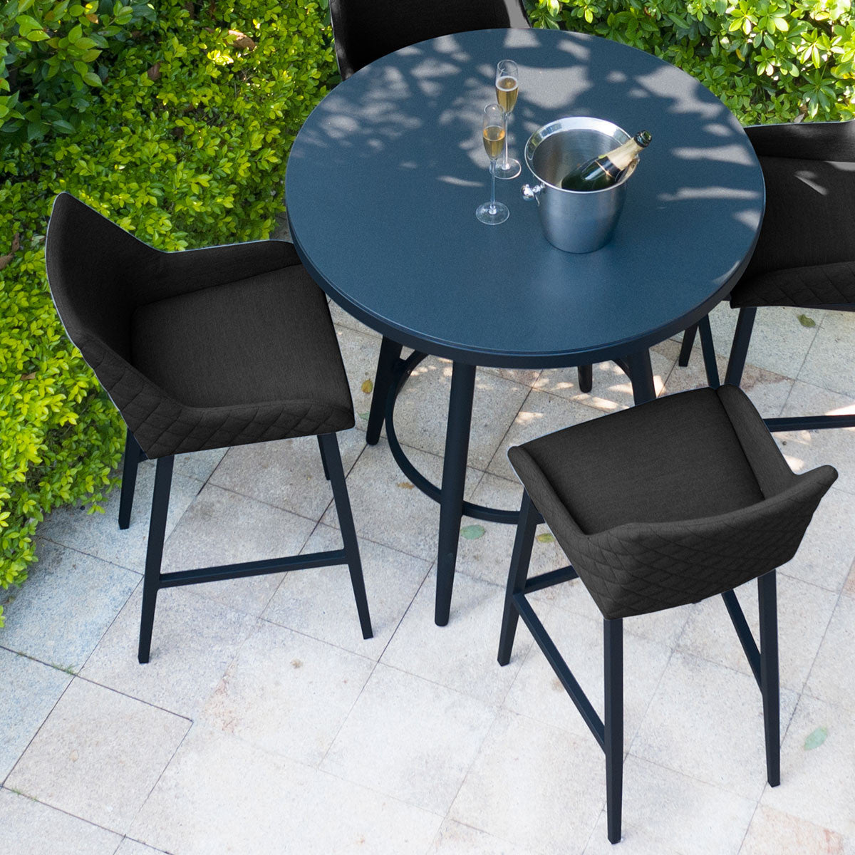 Regal Bar Stool / Charcoal