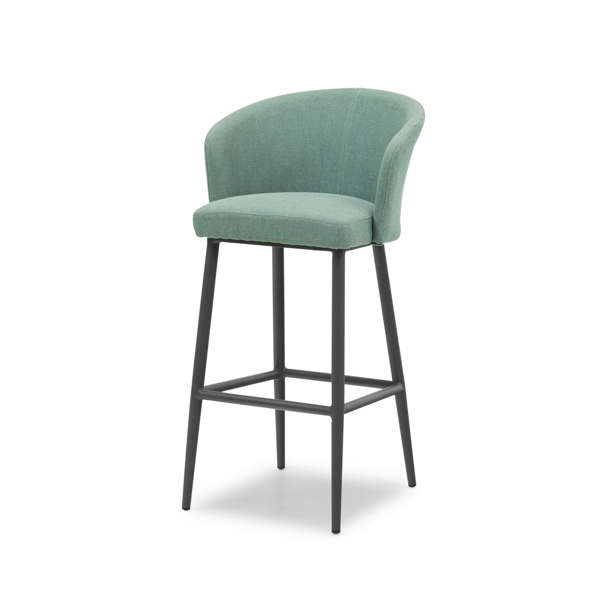 Fabric Zen Bar Stool - Sage Green