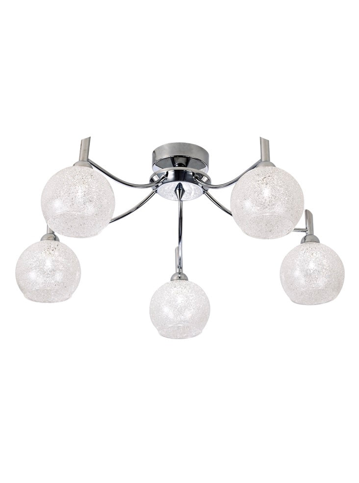 Chrysalis 5 light Fitting