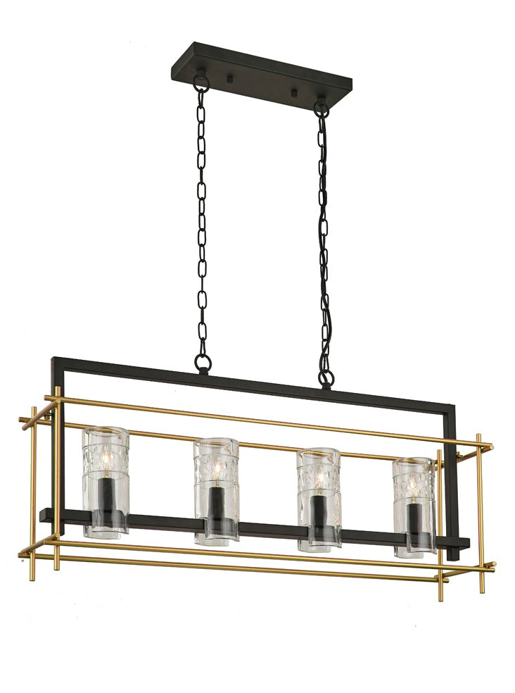 Bistro 4 light Pendant