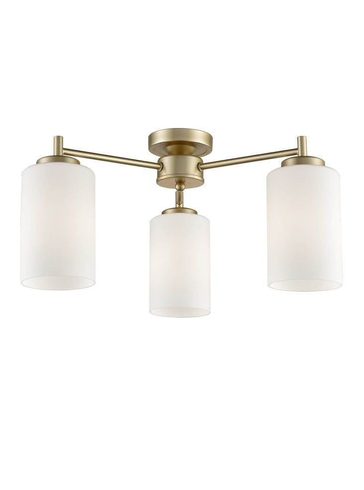Decima 3 light Fitting (Down)