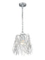 Aspen Small 1 light Pendant - Silver Colour
