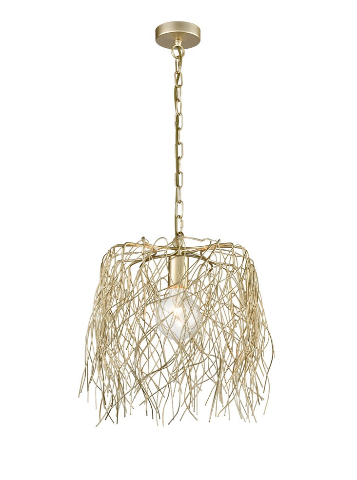 Aspen Large 1 light Pendant - Gold Colour