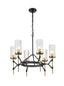 Emperor 6 light Fitting