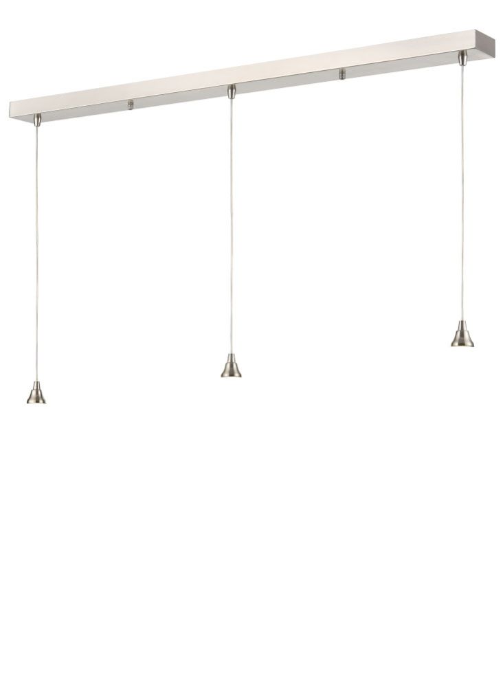 Perry 3 light Satin Nickel Bar only