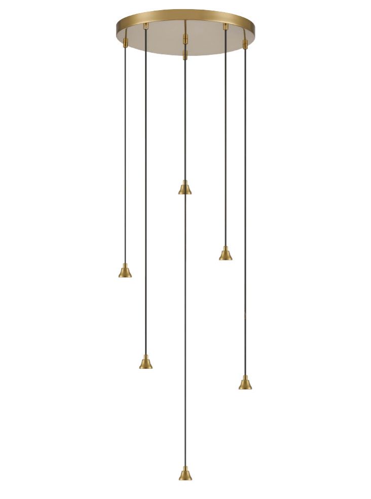 Perry / Galaxy 6 Light Aged Brass Spreader Only